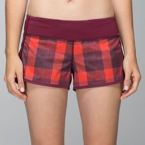 Lululemon Speed Shorts
